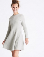 Marks and Spencer  Cotton Rich Quilted Dress (3-14 Years)