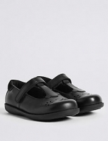 Marks and Spencer  Kids Leather Standard Fit School Shoes - Half Sizes Availab