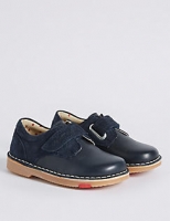Marks and Spencer  Kids Leather Walkmates Derby Shoes