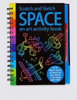 Marks and Spencer  Scratch & Sketch Space Book
