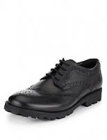 Marks and Spencer  Kids Leather Formal Shoes with Insolia Flex® & Freshfeet Te