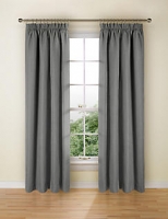 Marks and Spencer  Bantry Weave Pencil Pleat Curtains