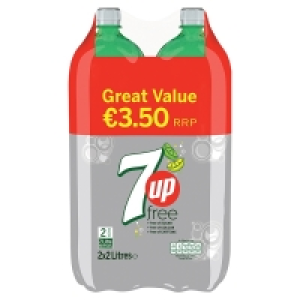 SuperValu  7Up Free Twin Pack 3.50