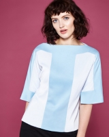 Dunnes Stores  Lennon Courtney at Dunnes Stores Contrast Top