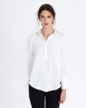 Paul Costelloe Living Studio Half-Placket Shirt