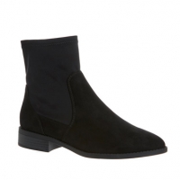 Dunnes Stores  Flat Sock Panel Ankle Boots