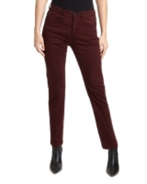 Kate Mid Rise Straight Fit Jeans