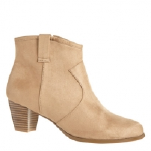 Pull On Western Ankle Boot