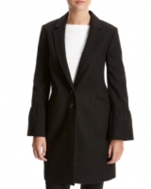 Bell Sleeve Crombie Coat