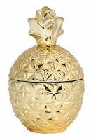 HM   Pineapple-shaped glass jar
