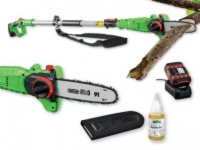 FLORABEST 20V Li-Ion Cordless Telescopic Pruner