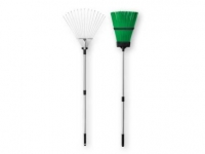 Lidl  FLORABEST Telescopic Outdoor Brush/Fan Rake