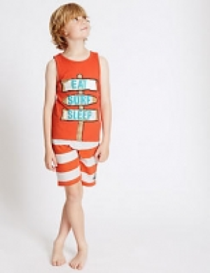 2 Pack Short Pyjamas (3-16 Years) 23.00 €