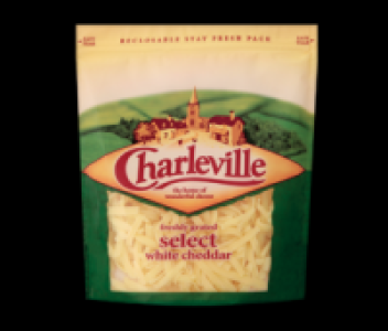 Charleville Grated White Cheddar 200g
