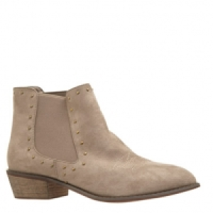 Stud Western Ankle Boots