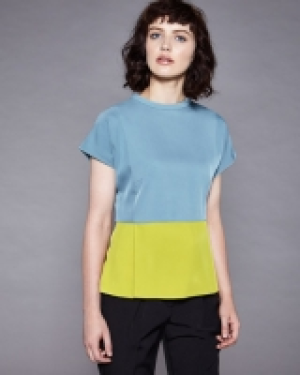 Lennon Courtney at Dunnes Stores Colour Block Top