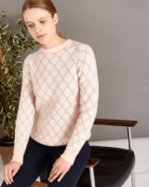 Savida Metallic Diamond Jumper