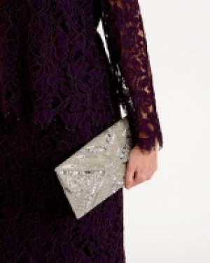 Gallery Silver Clutch