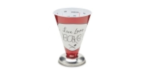 Crofton Red Striped Measuring Cup