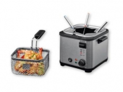 SILVERCREST KITCHEN TOOLS 850W Mini Deep Fat Fryer with Fond