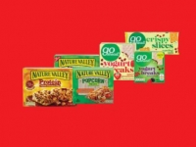 NATURE VALLEY/GO AHEAD Cereal/Yogurt Bars/Crispy Slices