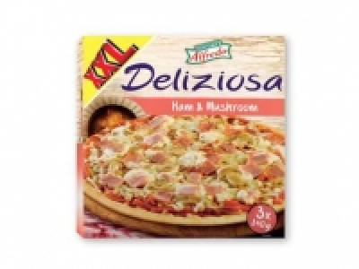 TRATTORIA ALFREDO Ham < Mushroom Pizza