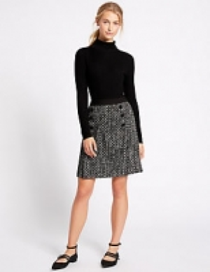 Textured A-Line Mini Skirt 42.00&nbsp;&euro;