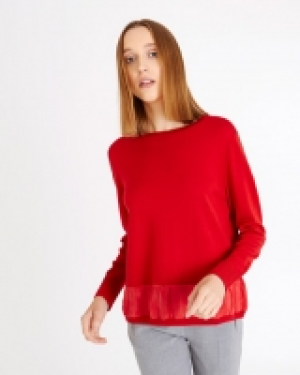 Carolyn Donnelly The Edit Merino Gathered Hem Top