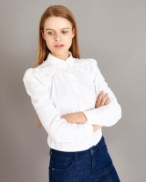 Savida Pearl Yoke Shirt