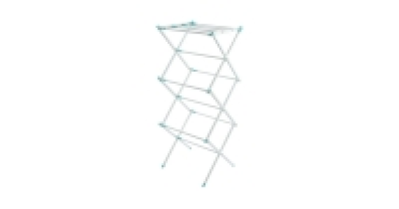 White/Green 3-Tier Expanding Airer