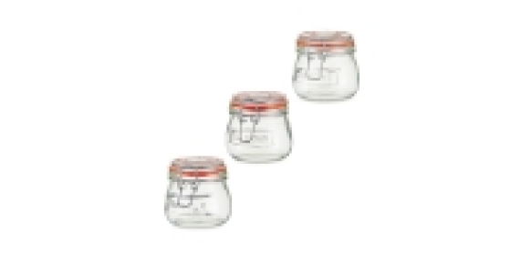 Aldi  Crofton Preserving Jars 3-Pack 550ml