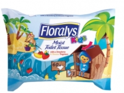 FLORALYS KIDS® Moist Toilet Tissue For Kids