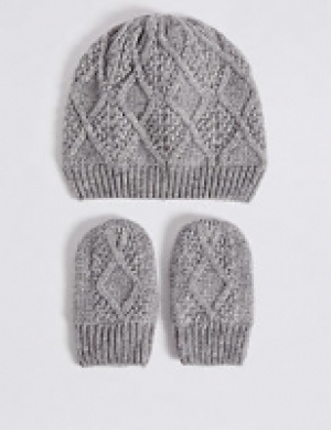 Baby Hat & Mittens Set 16.00 €