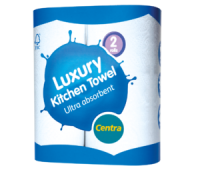 Centra  Centra Luxury Kitchen Towel 2 Rolls