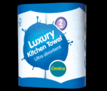 Centra  Centra Luxury Kitchen Towel 2 Rolls