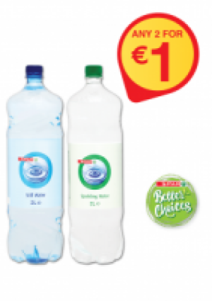 SPAR Still / Sparkling Water 2lt, any 2 for 1
