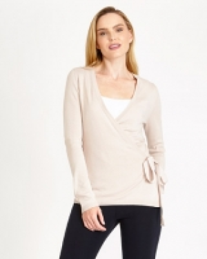 Gallery Wrap Over Cardigan