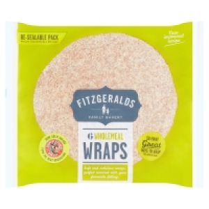 Country Kitchens 6 Wholemeal Wraps