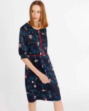 Carolyn Donnelly The Edit Lantern Print Dress