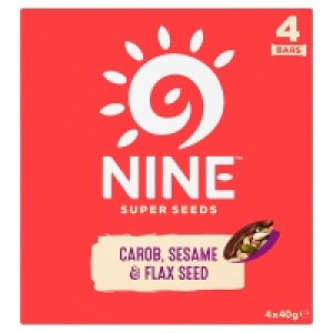 9nine Carob, Sesame & Flaxseed Bar