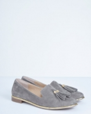 Gallery Suede Tassel Loafers