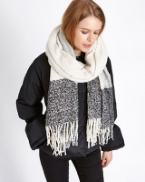 Savida Tonal Check Scarf