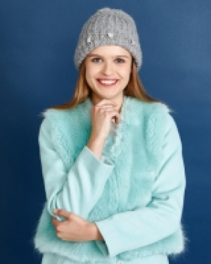 Savida Jewel Turn-Up Hat