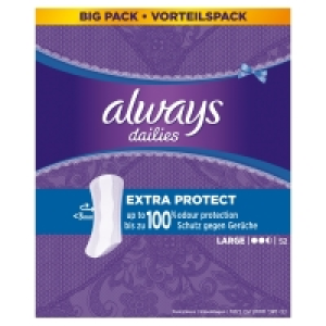 Always Dailies Value Pack Liner Large 5.50 €