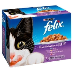 Felix Pouch Mixed Variety In Jelly 7 Pack