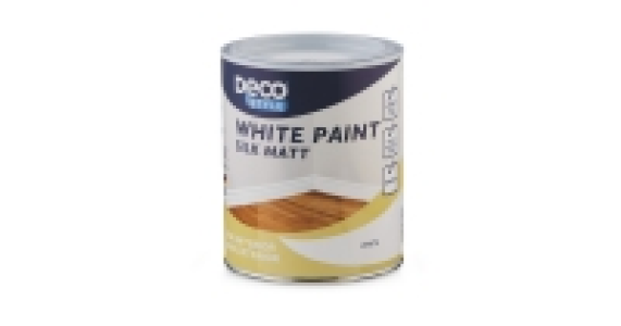 Aldi  Deco Style White Silk Matt Paint 1L