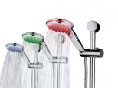 MIOMARE Hand-held Shower Head with LED Temperature Indicator