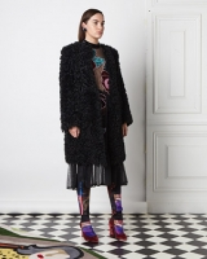 Joanne Hynes Rouge Founce Reversible Shearling