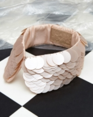 Joanne Hynes Pink Sequin Collar