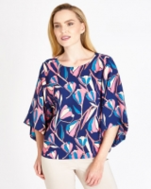 Gallery Printed Tulip Top